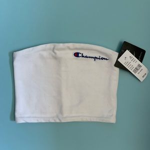 White Champion Tube Top BNWT